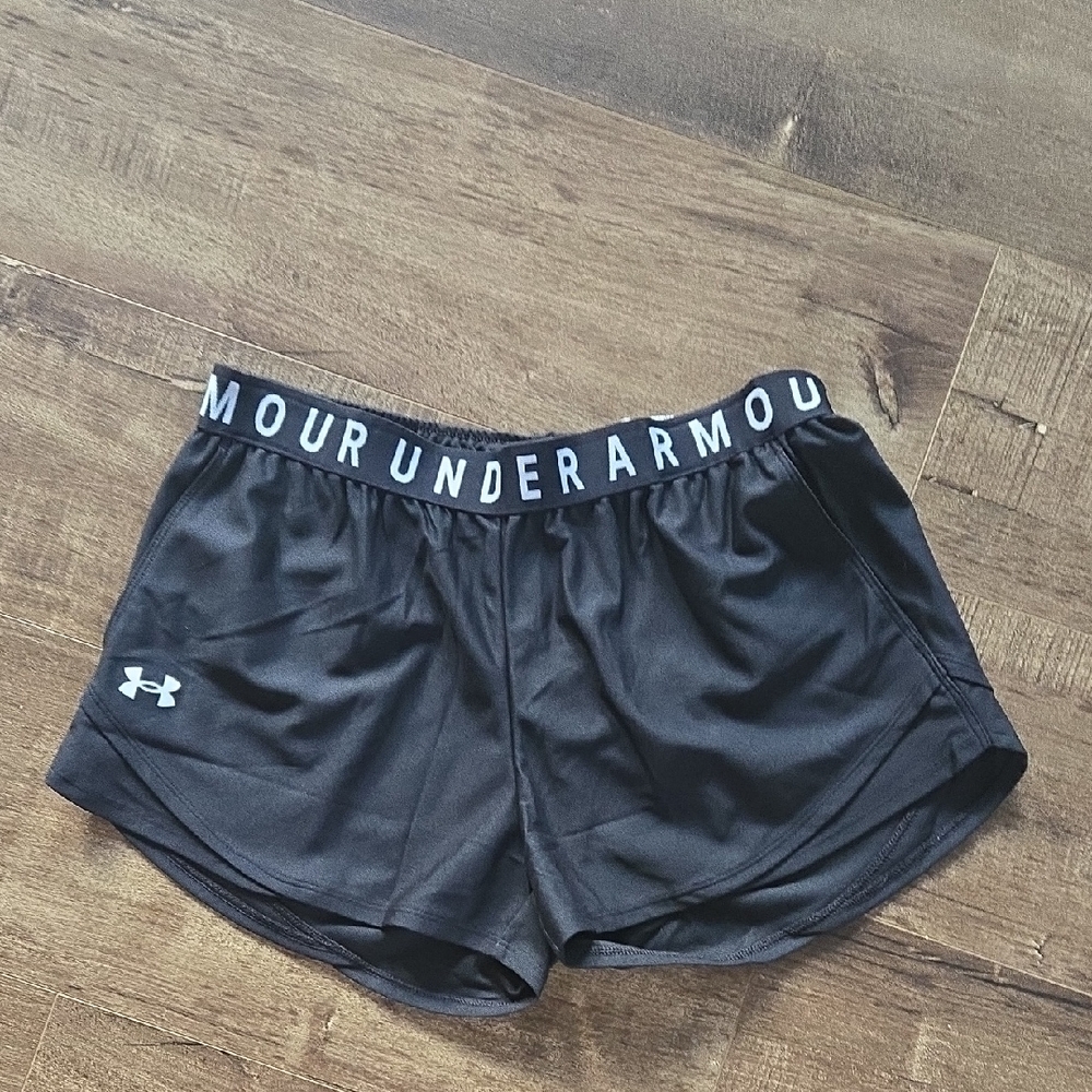 Athletic Black Shorts